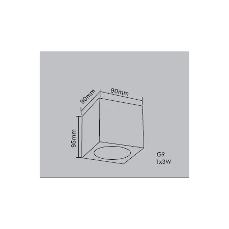 Plafon CUBO CLARO OR81039 - Open Design Highlights